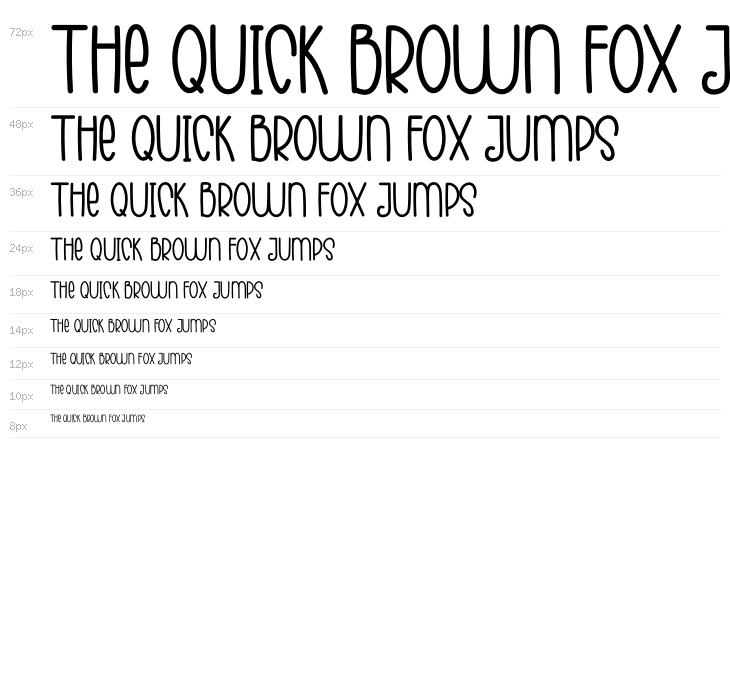 SWEET LETTER Waterfall