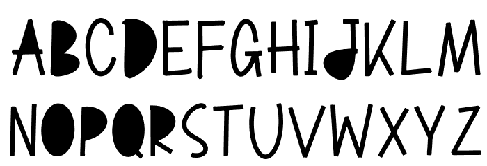 SWEET MARKER Font LOWERCASE