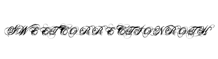 SWEETCORRECTION ROTH  Frei Schriftart Herunterladen