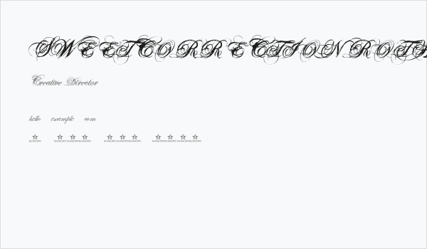 SWEETCORRECTION ROTH Business Card