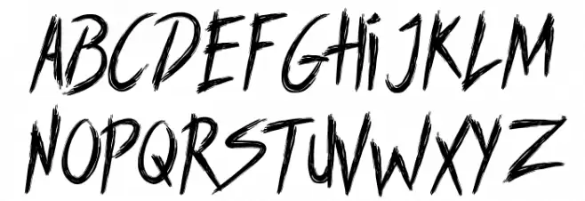 SWEETREVENGE 字体 大写
