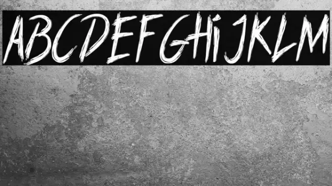 SWEETREVENGE Font examples