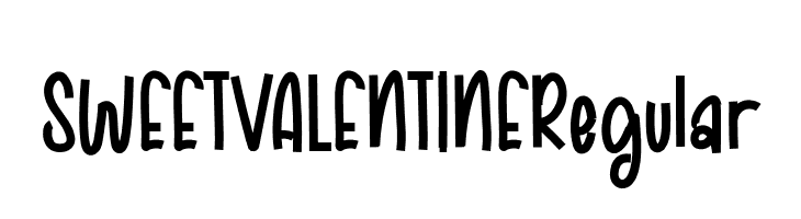 SWEETVALENTINERegular  Frei Schriftart Herunterladen