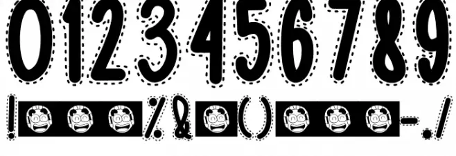 SWEETY CHEESE Font OTHER CHARS