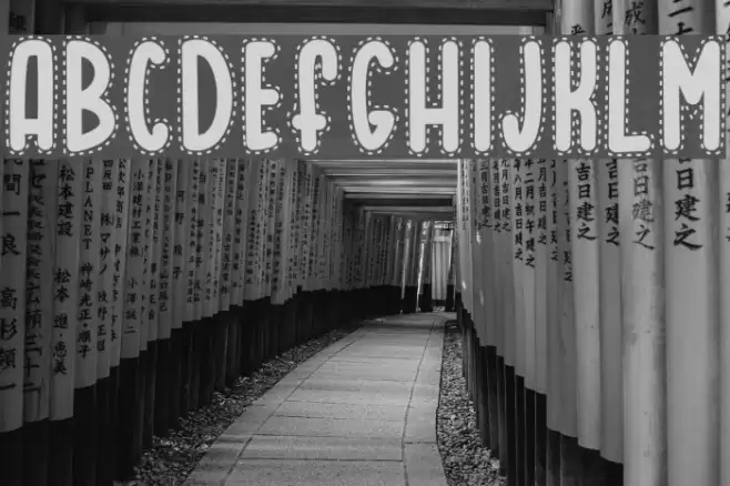 SWEETY CHEESE Font examples