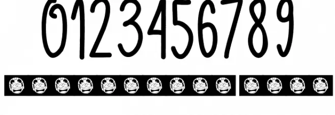 SWEETY TEA Font OTHER CHARS