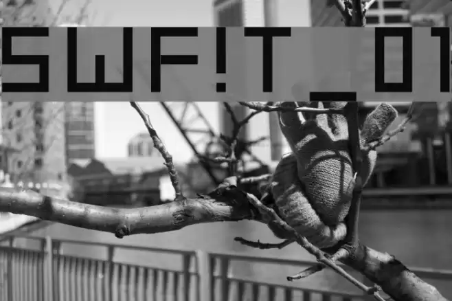 SWF!T_v01 Font examples