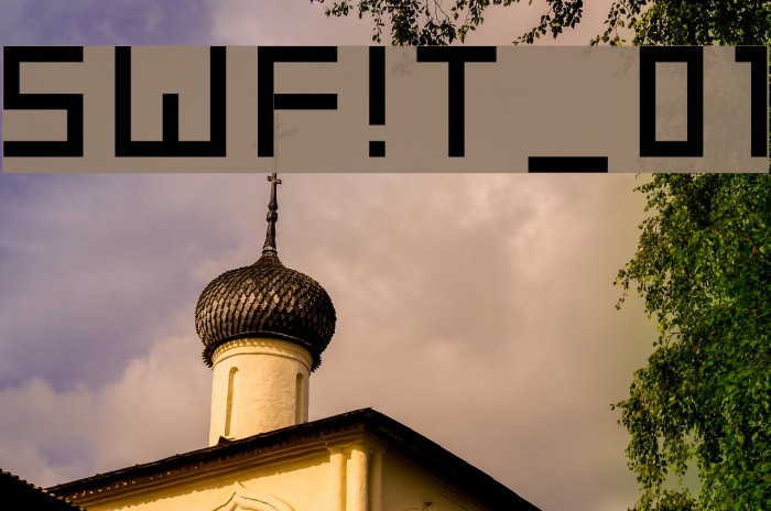 SWF!T_v01 Font examples