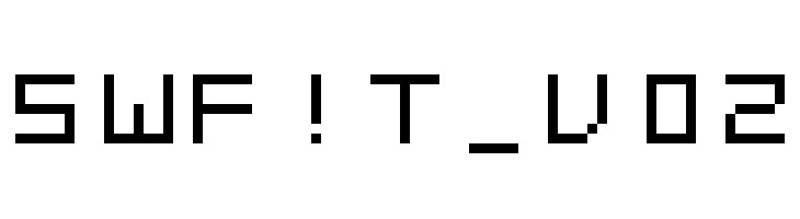 SWF!T_v02 Шрифта