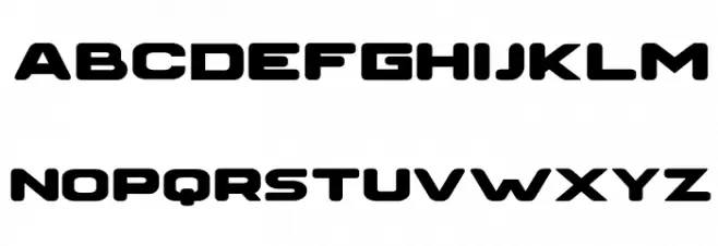 SWITCH STRECTH Schriftart Kleinbuchstaben