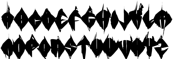 SWSleep Font LOWERCASE