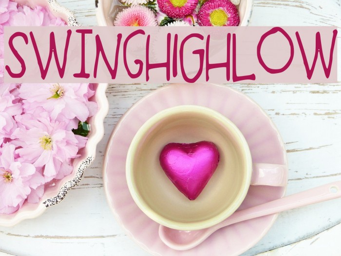 SWiNgHIGHloW Font examples