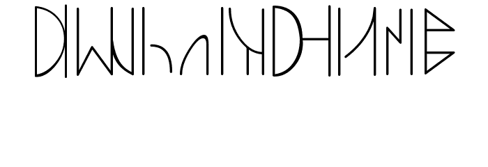 SWyavin4 Font LOWERCASE