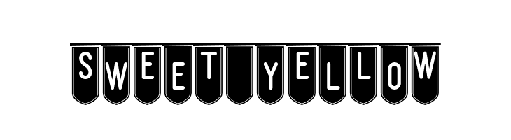 SwEeT yElLoW  font caratteri gratis