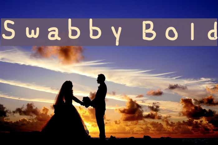 Swabby Bold Font examples