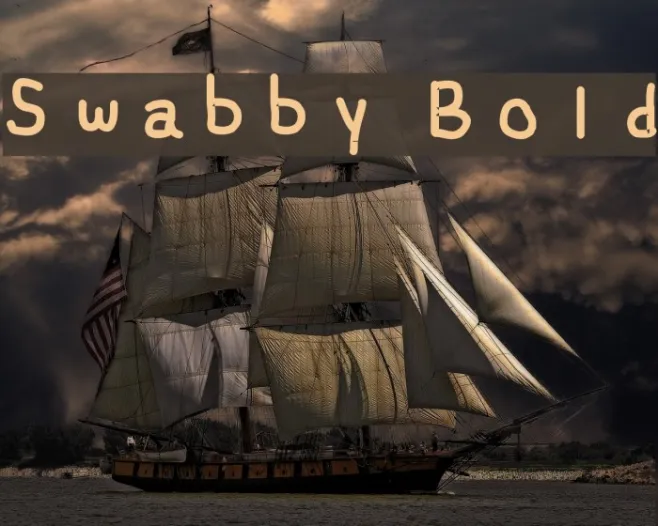 Swabby Bold Example 3