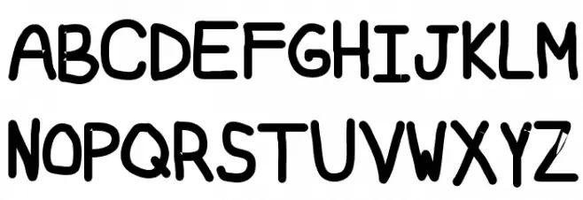Swabby Condensed Bold フォント 大文字