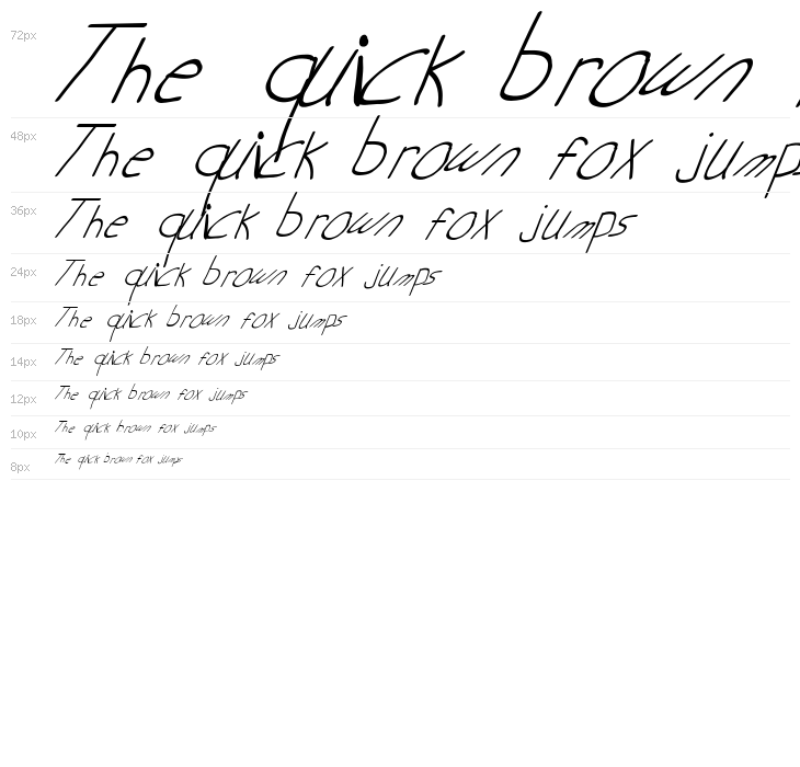 Swabby Condensed Regular Italic Waterfall