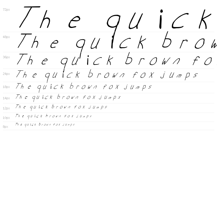 Swabby Italic Waterfall