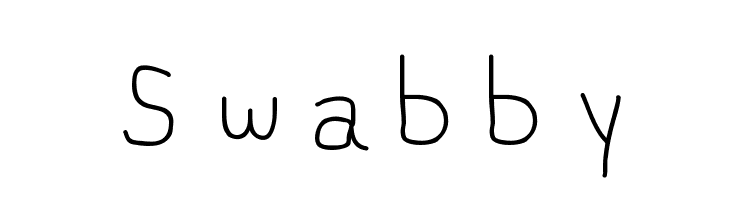 Swabby  les polices de caractères gratuit tlcharger