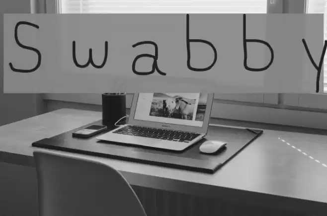 Swabby Font examples