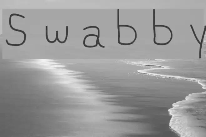Swabby Font examples
