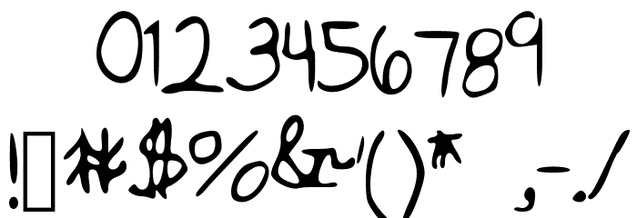 SwaggerCapitals Font OTHER CHARS