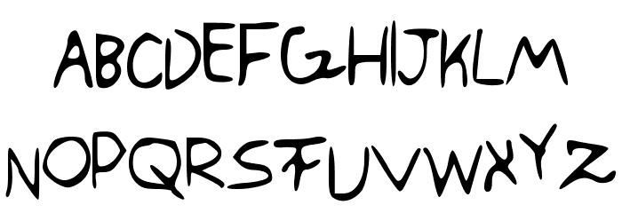 SwaggerCapitals Font LOWERCASE