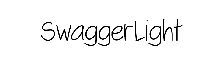 SwaggerLight  नि: शुल्क फ़ॉन्ट्स डाउनलोड