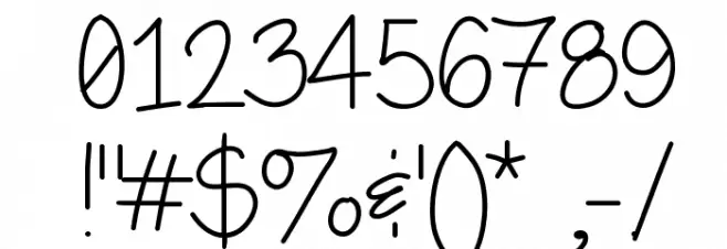 SwaggerLight Font OTHER CHARS