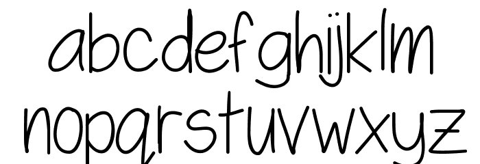 SwaggerLight Font LOWERCASE