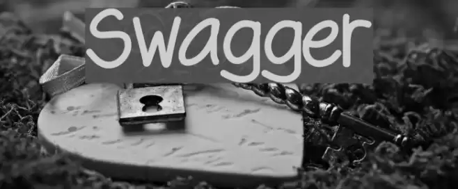 Swagger Font examples