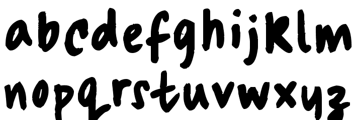 Swagmasta Font LOWERCASE