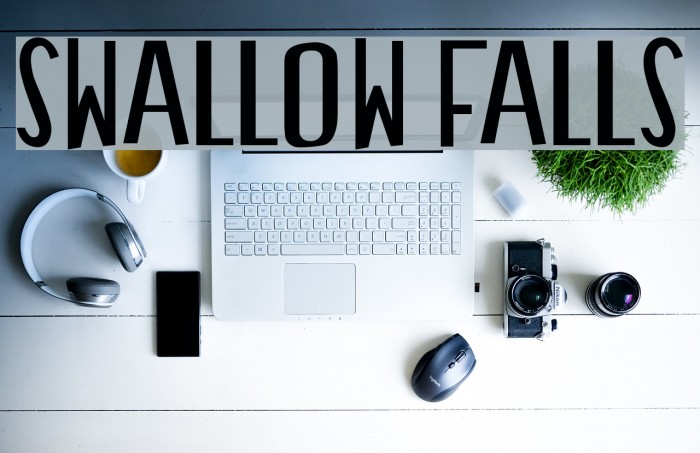 Swallow Falls Font examples
