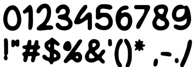 Swallow Kick Font OTHER CHARS