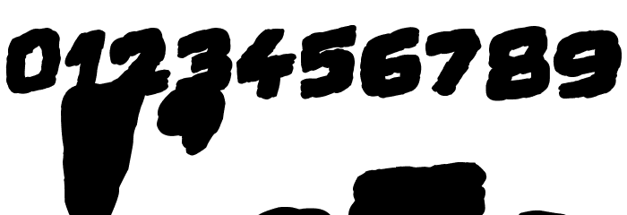 Swamp Black Font OTHER CHARS