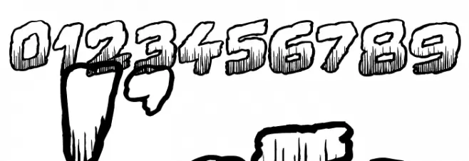 Swamp Death Font OTHER CHARS