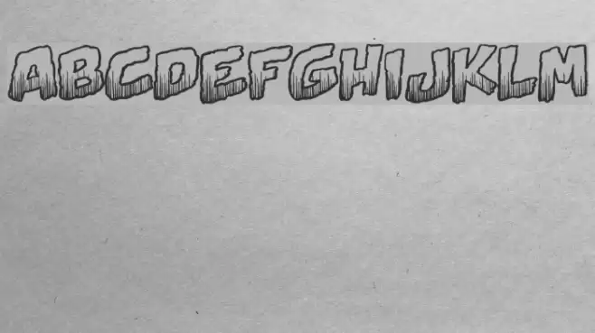 Swamp Death Font examples