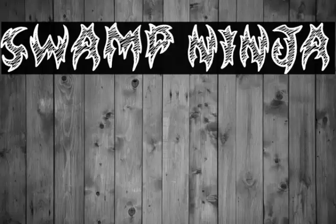 Swamp Ninja Caratteri examples