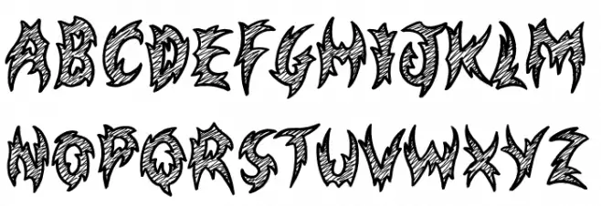 Swamp Ninja Caratteri MINUSCOLO