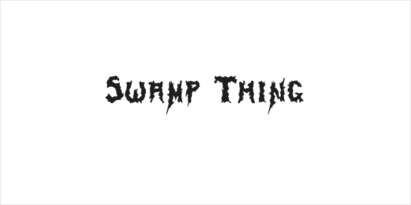 Swamp Thing Logo