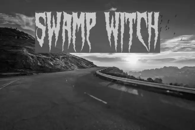 Swamp Witch Font examples