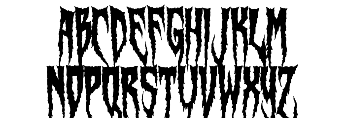 Swamp Witch Font Litere mici