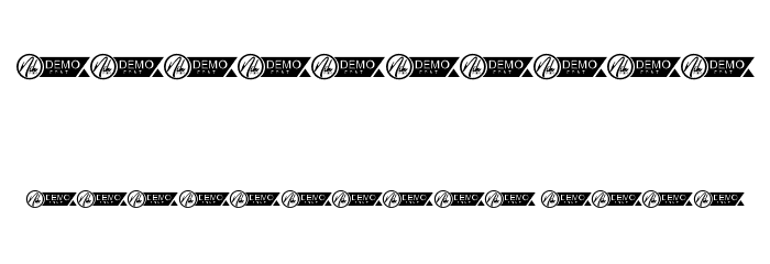 Swan White Demo Font OTHER CHARS