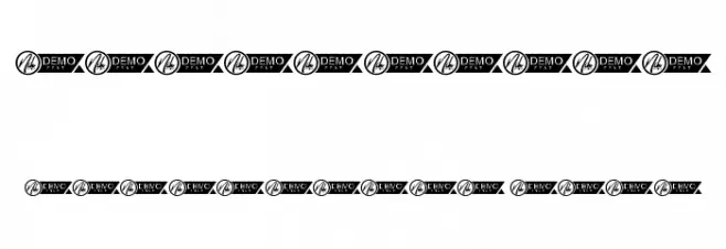 Swan White Demo フォント その他の文字