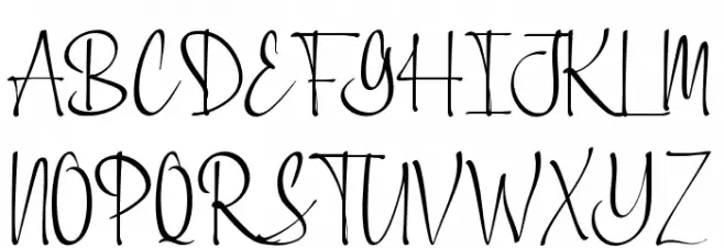 Swan White Demo Font Litere mari