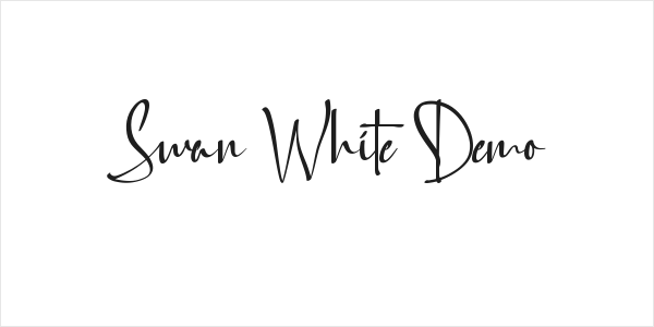 Swan White Demo Logo
