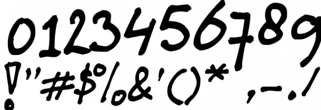 Swan Font OTHER CHARS