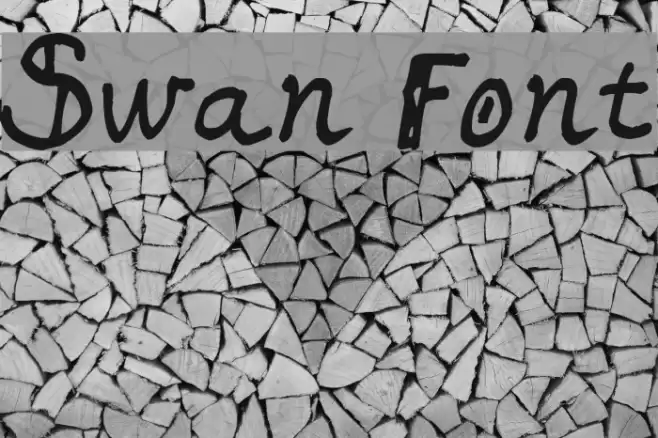 Swan Font examples