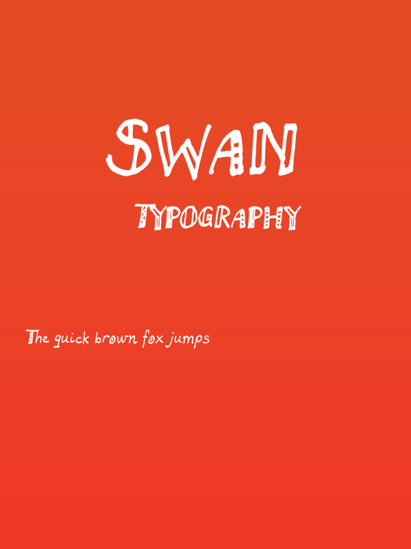 Swan Poster